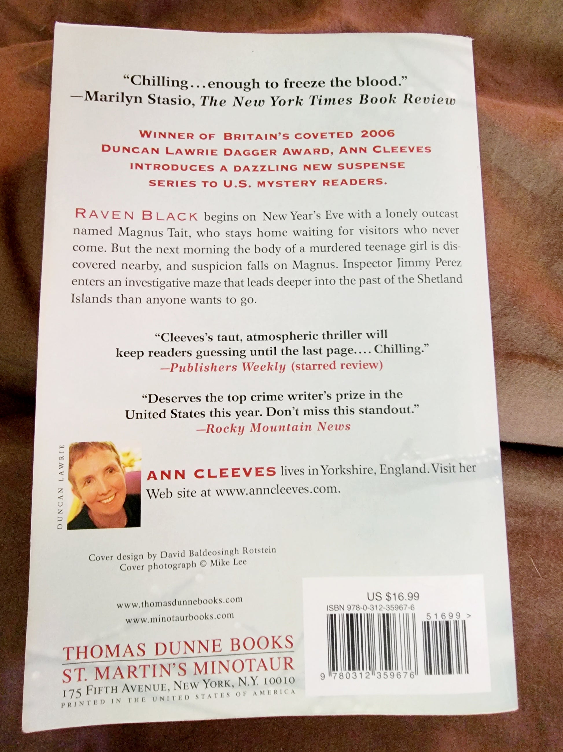 Raven Black By: Ann Cleeves image 1